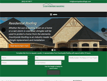 Tablet Screenshot of countrysideroofingtx.com